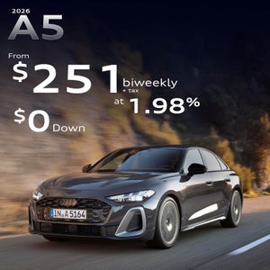 Audi A5 from $251 biweekly
